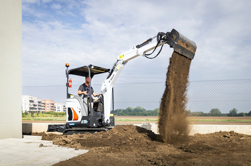 Bobcat E19e Electric Excavator Makes UK Debut at Executive Hire Show